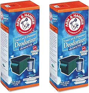 Arm & Hammer 51446 42.6 oz Trash and Dumpster Deodorizer Can (2 PACK)
